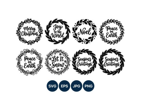 Christmas Wreaths Illustrations: A Designer’s Review