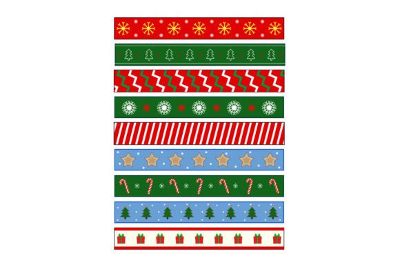Decorative Christmas Washi Tapes with Fe Illustrations Review