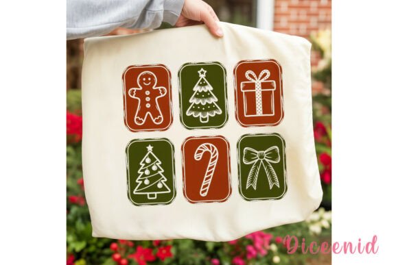 Distressed Christmas Icons PNG Clipart Review