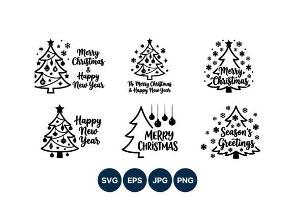 Review: Christmas Tree Merry Christmas Happy New Design