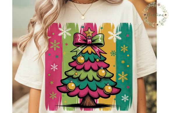 Vibrant Christmas Tree PNG Clipart Review
